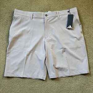 Adidas Ultimate365 Golf Shorts Men's 38 Purple/Gray Athletic Casual Stretch